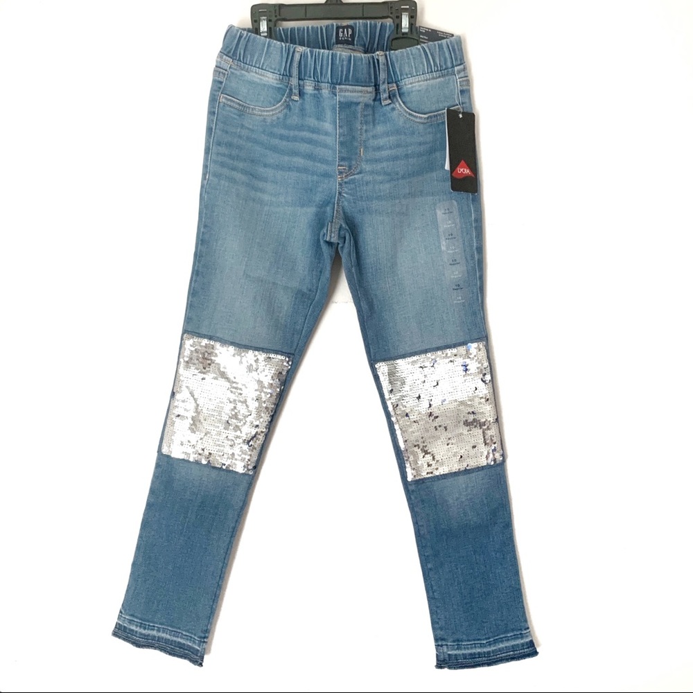 NWT Girls Gap sequin jeggings size 10. FIRM PRICE.